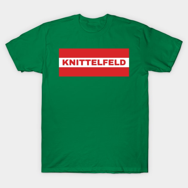 Knittelfeld City in Austrian Flag T-Shirt by aybe7elf